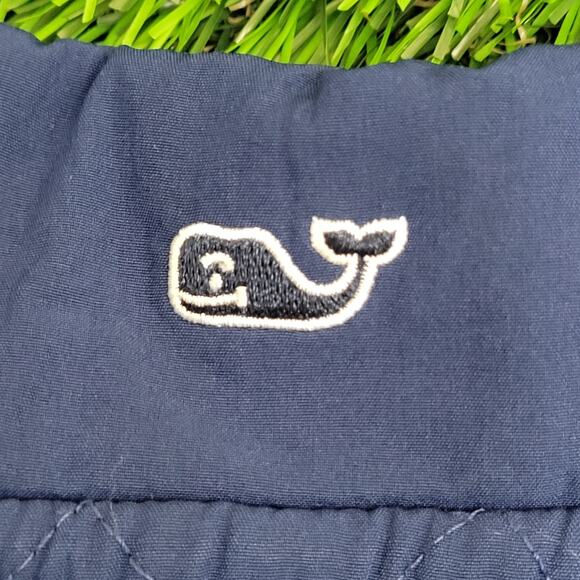 Vineyard-Vines Sweater Large 24x28 Baggy Crop Blue - Picture 11 of 14